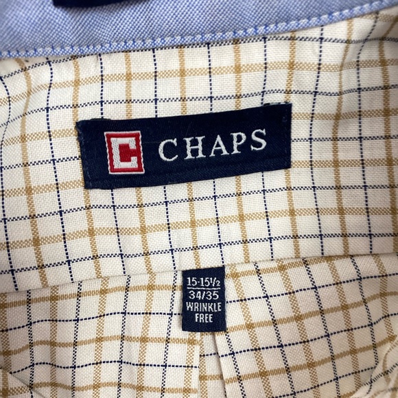 Chaps Classic Fit Wrinkle Free Shirts - Picture 3 of 7
